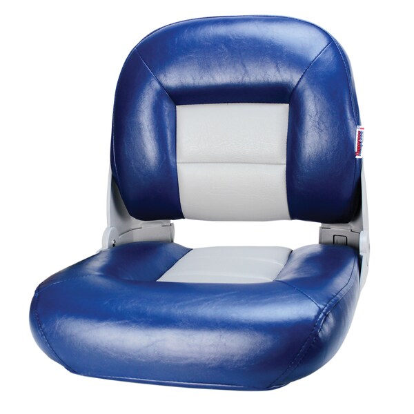 Tempress Tempress 54672 Navistyle Low-Back Boat Seat - Blue/Gray 54672 - main